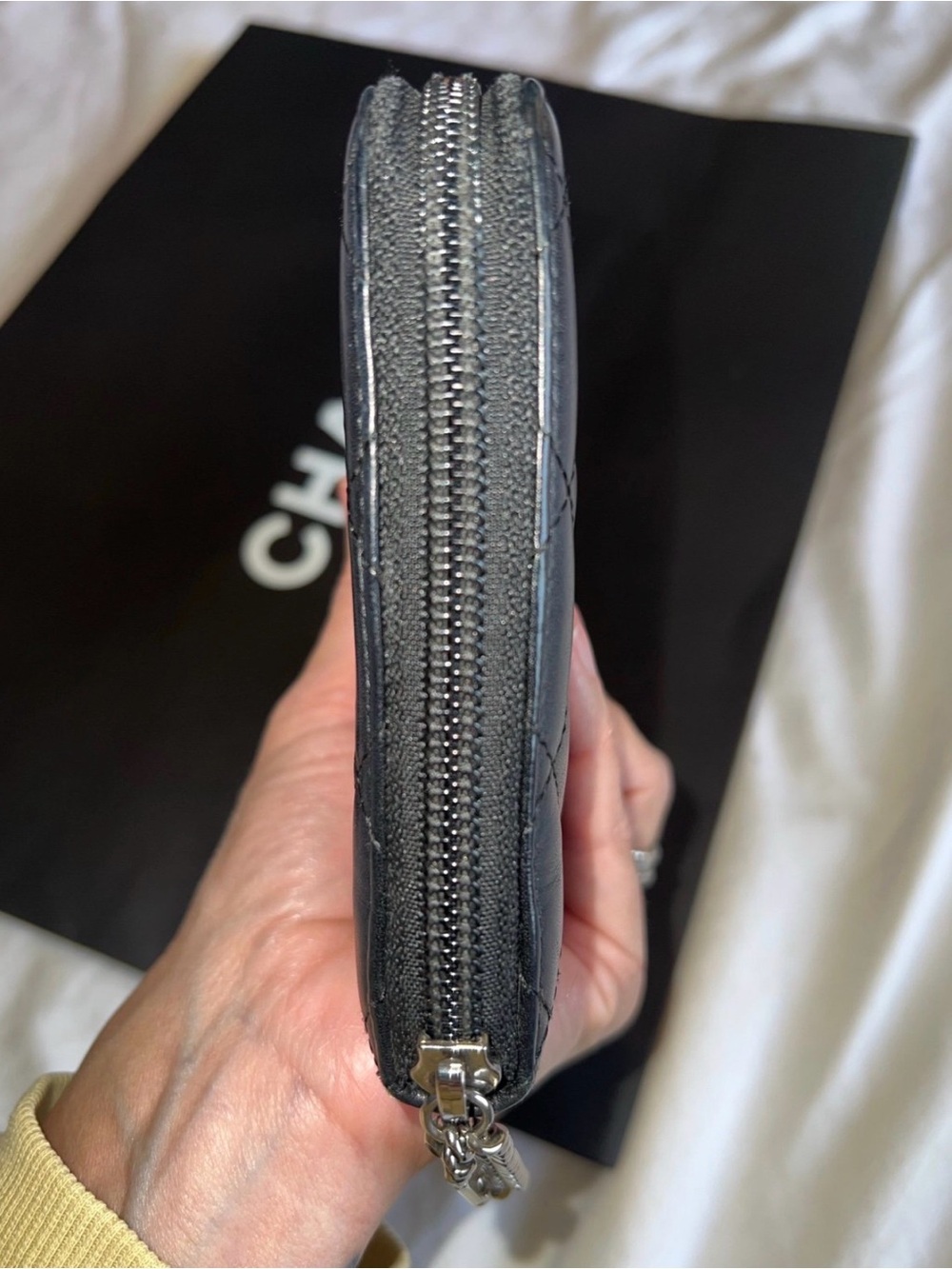 CHANEL Cambon Quilted Zip-Around Organizer/Wallet - Picture 5 of 11